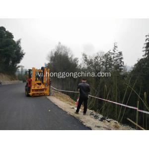 Gantry Highway Guardrail Pile Driver